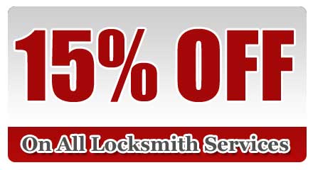 15% off on all locksmith services